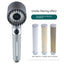 Three-Speed Handheld Shower Nozzle with Filter