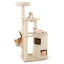 60-Inch Cat Tree with 2-Story Condo and Scratching Posts