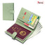 Bolso de Pasaporte Ultra Delgado de Cuero con Protección RFID