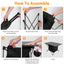 GBruno Foldable Camping Table with Storage Basket