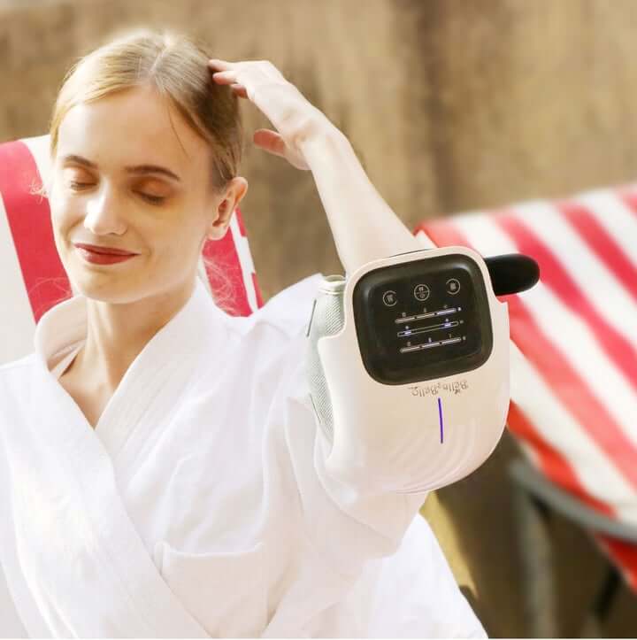 Massager de genoux chauffant vibrant électrique Bella2Bello Hertz
