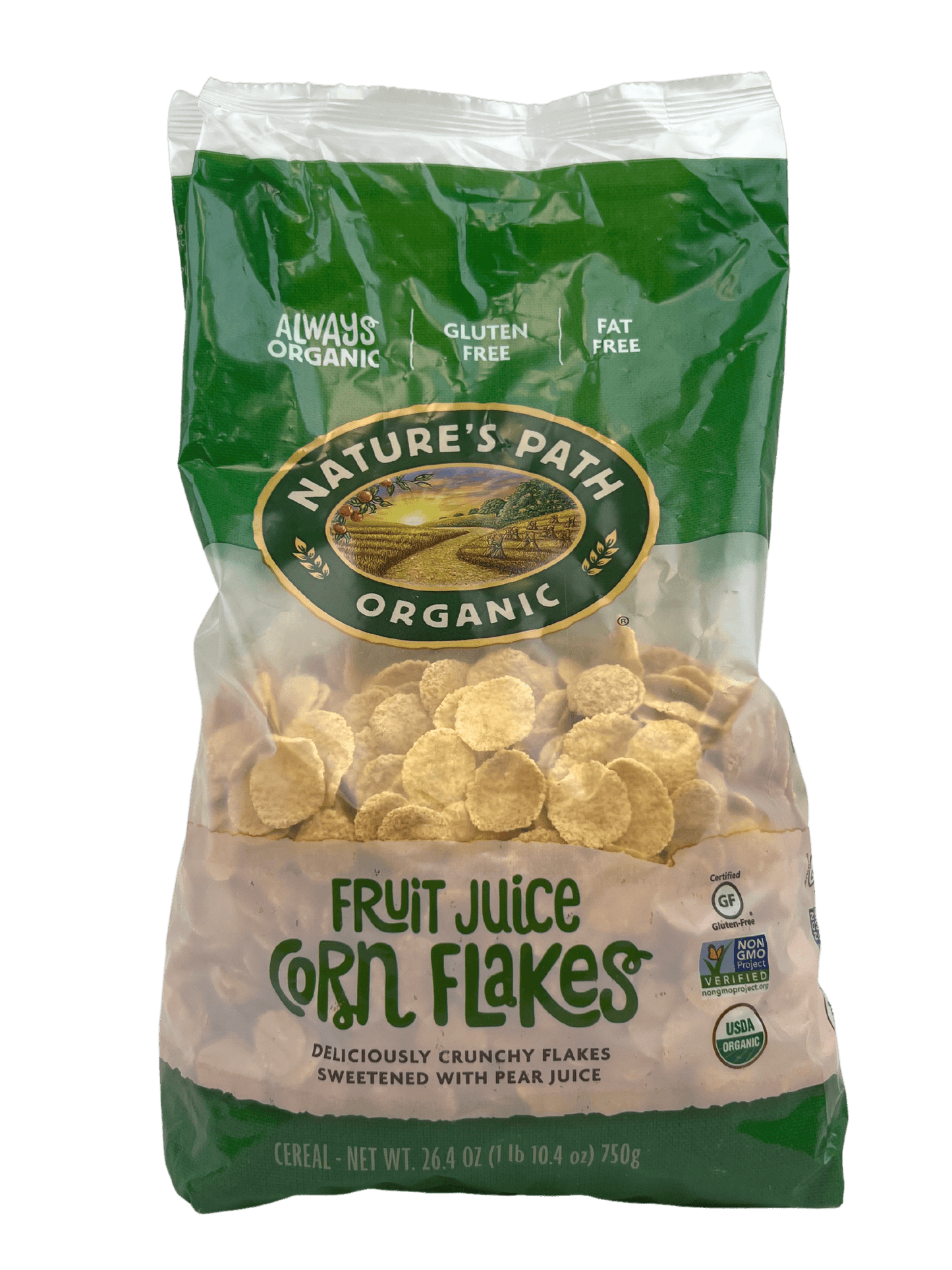 Organic Fruit Juice Corn Flakes – Gluten-Free Crunchy Cereal