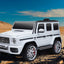 Mercedes Benz G63 Children's Electric Vehicle with Remote Control 12V Music, Horn, Spring Suspension, Safety Lock and License - Korvel