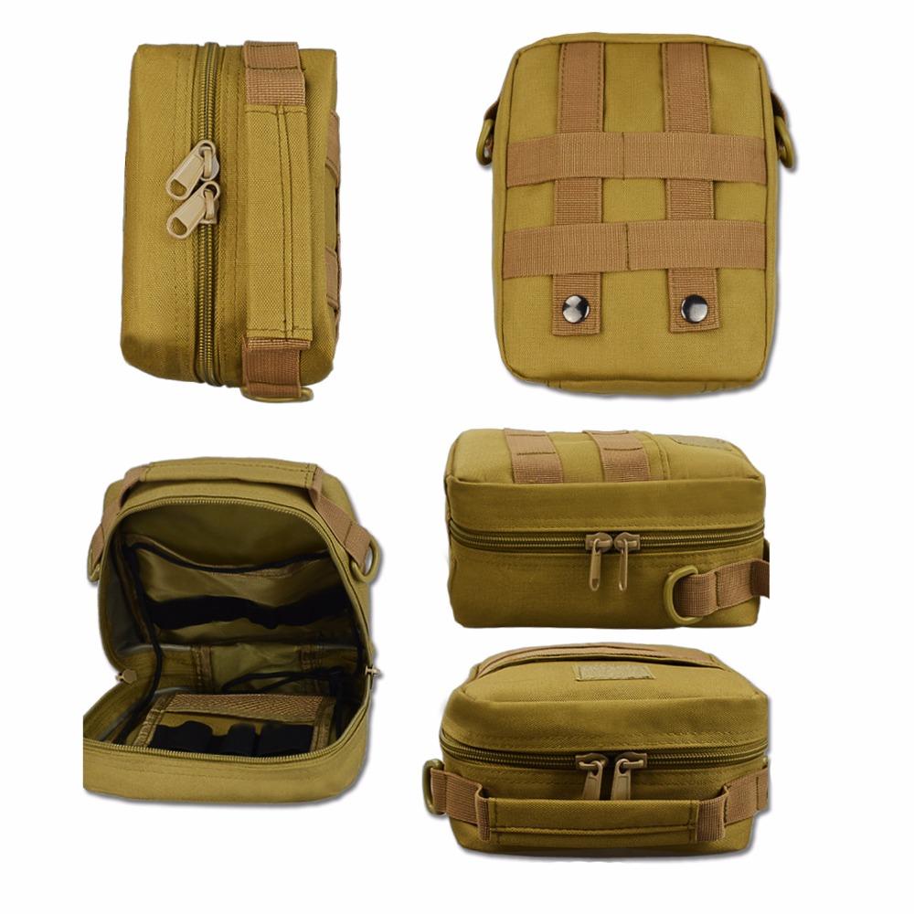Black Hawk Commandos Compact MOLLE Medical Utility bag EMT Pouch MOLLE Ifak First Aid Utility Pouch camouflage pack - Korvel