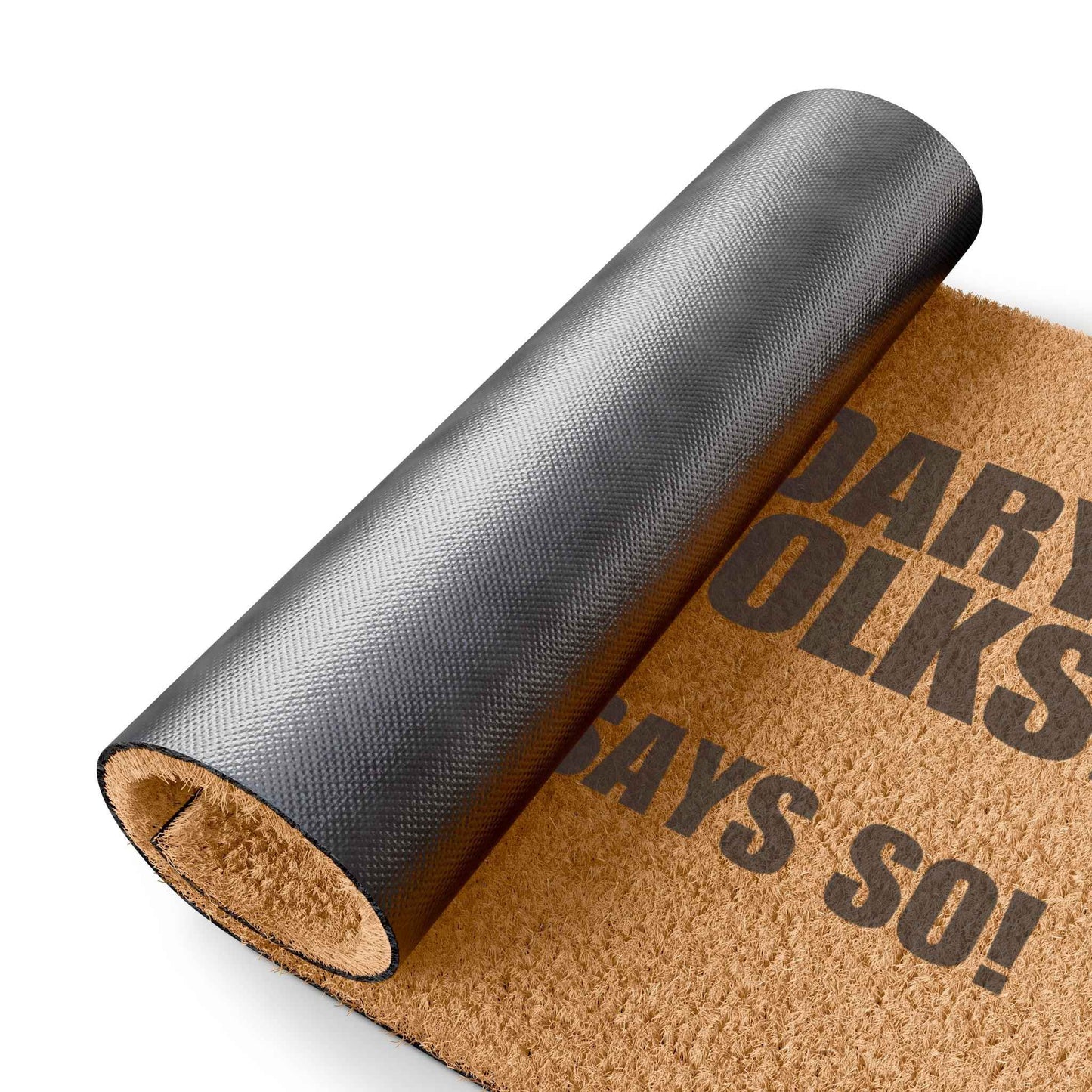 Legendary Visit, Folks Doormat – Humorous Farewell Mat