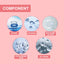 Double Eyelid Styling Cream Natural Invisible Invisible Permanent Double Magnification Eye Beauty Styling Cream - Korvel