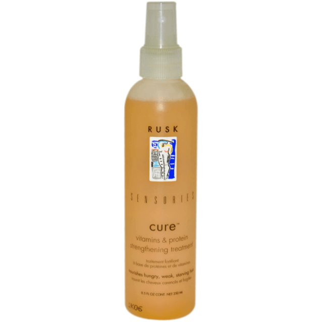 Rusk Sensories Cure Vitaminas y Tratamiento Fortalecedor de Proteínas 8.1 oz