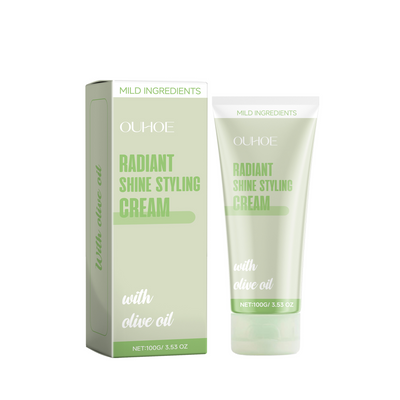 Nourishing Smoothing Hair Care Cream with Citrus Fragrance