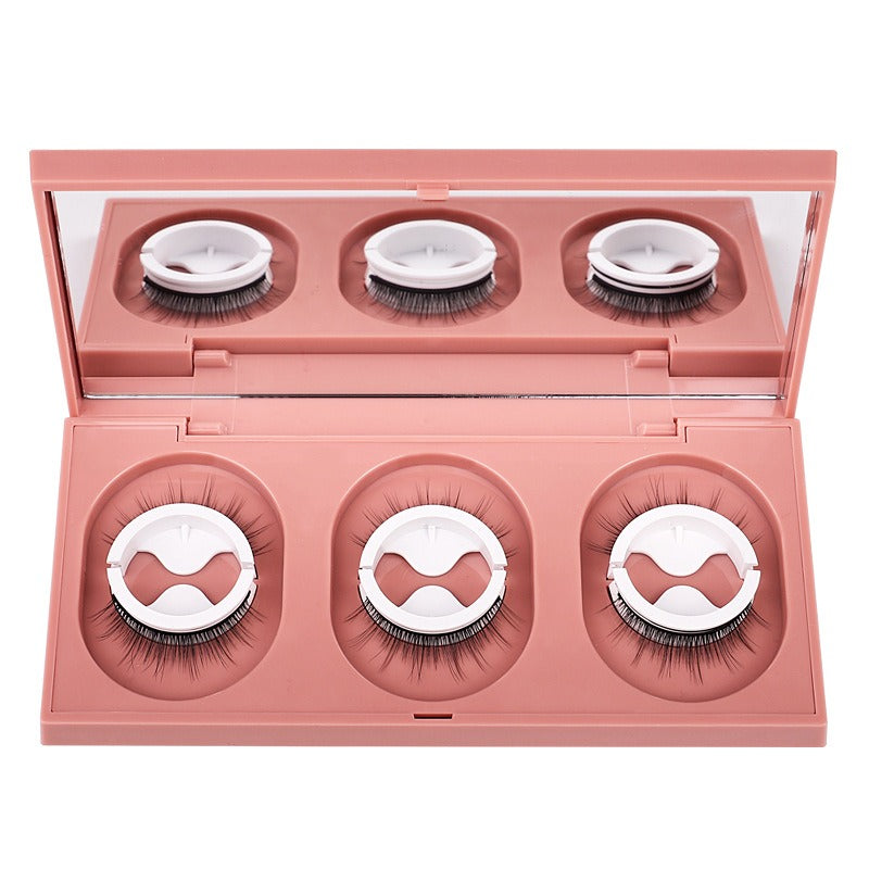 Self-Adhesive False Eyelashes - Natural Look, Three Pairs