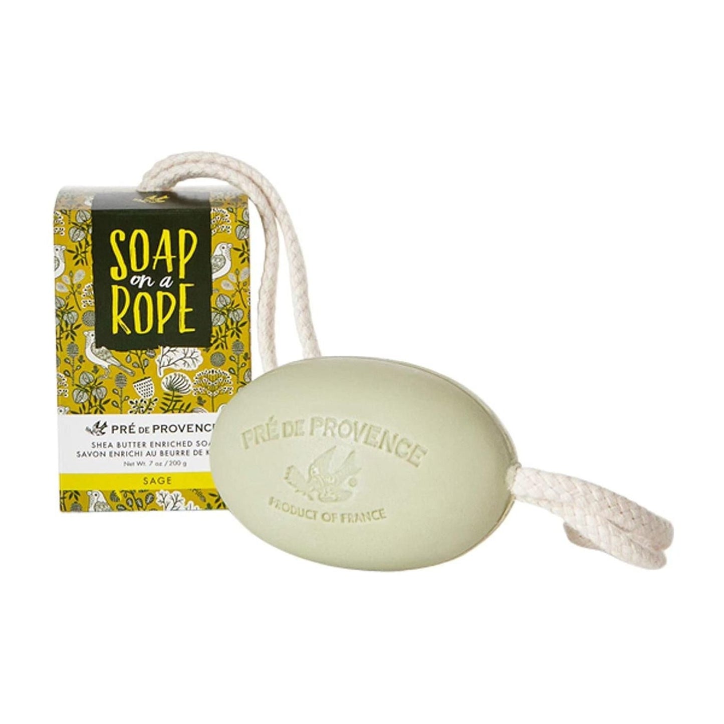Savon de Provence à la Sauge sur Corde - 7 Oz