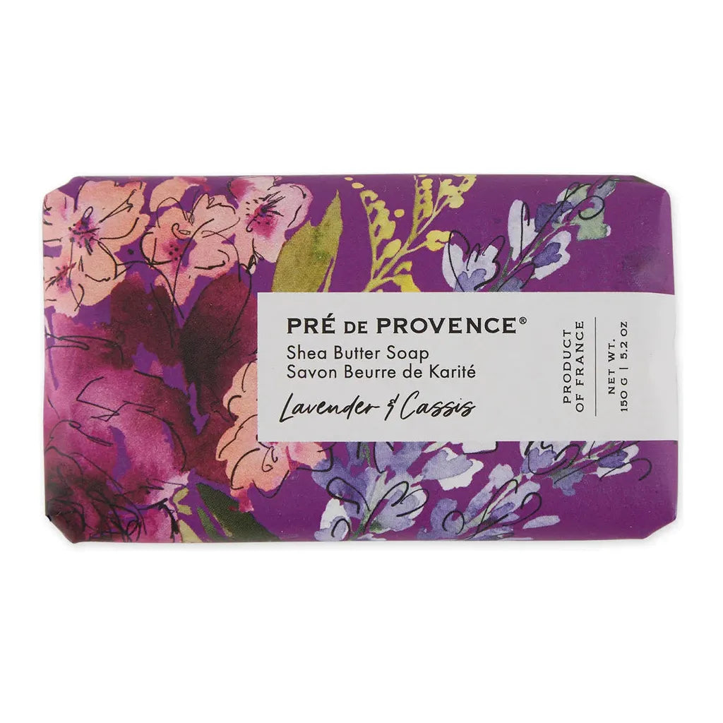 Jabón de Manteca de Karité de Lavanda y Cassis 150g