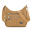 Bolso de hombro resistente al agua de nylon para mujer