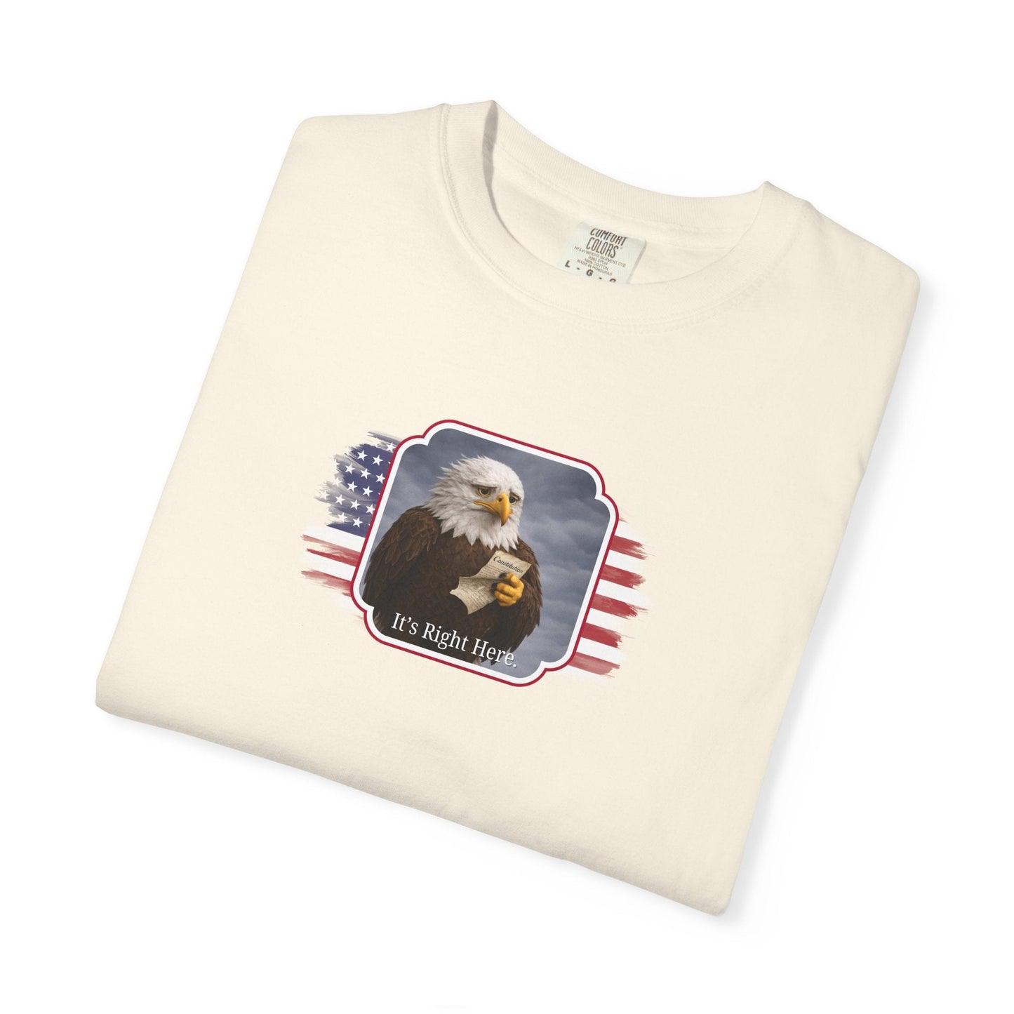 Camiseta de Parodia Política It’s Right Here