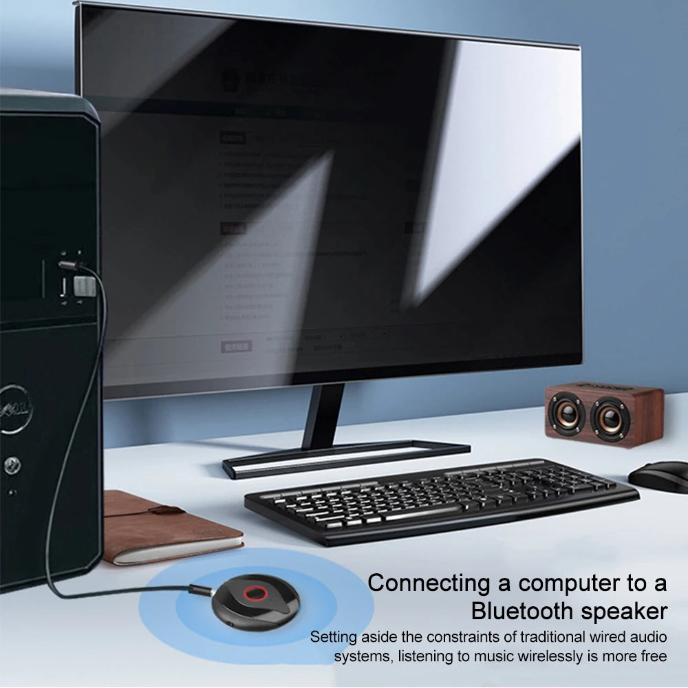 Récepteur et émetteur audio Bluetooth 2-en-1 - BT5.4