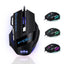 Illuminated USB Wired Optical Gaming Mouse with 8 Buttons