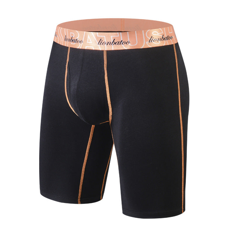 Men's Long Leg Cotton Boxers - Comfortable & Stylish