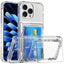 Coque iPhone 16 transparente premium avec emplacement pour carte