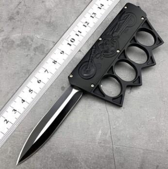 Outdoor Knife Glove Knife Stainless Steel Knife Field Survival Knife Portable Pocket Knife Defense Knife Fruit Knife - Korvel