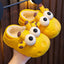 Autumn and winter baby cotton slippers for boys and girls, warm and plush bag with cotton cover and waterproof large, medium, and small children cotton slippers - Korvel