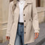 Elegant Mid-Length Woolen Coat for Women