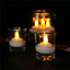 6/12PCS Luces de Velas Flotantes LED - Sin Llama y a Prueba de Agua