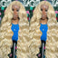 613 HD Lace Frontal Wig - Premium Blonde Body Wave