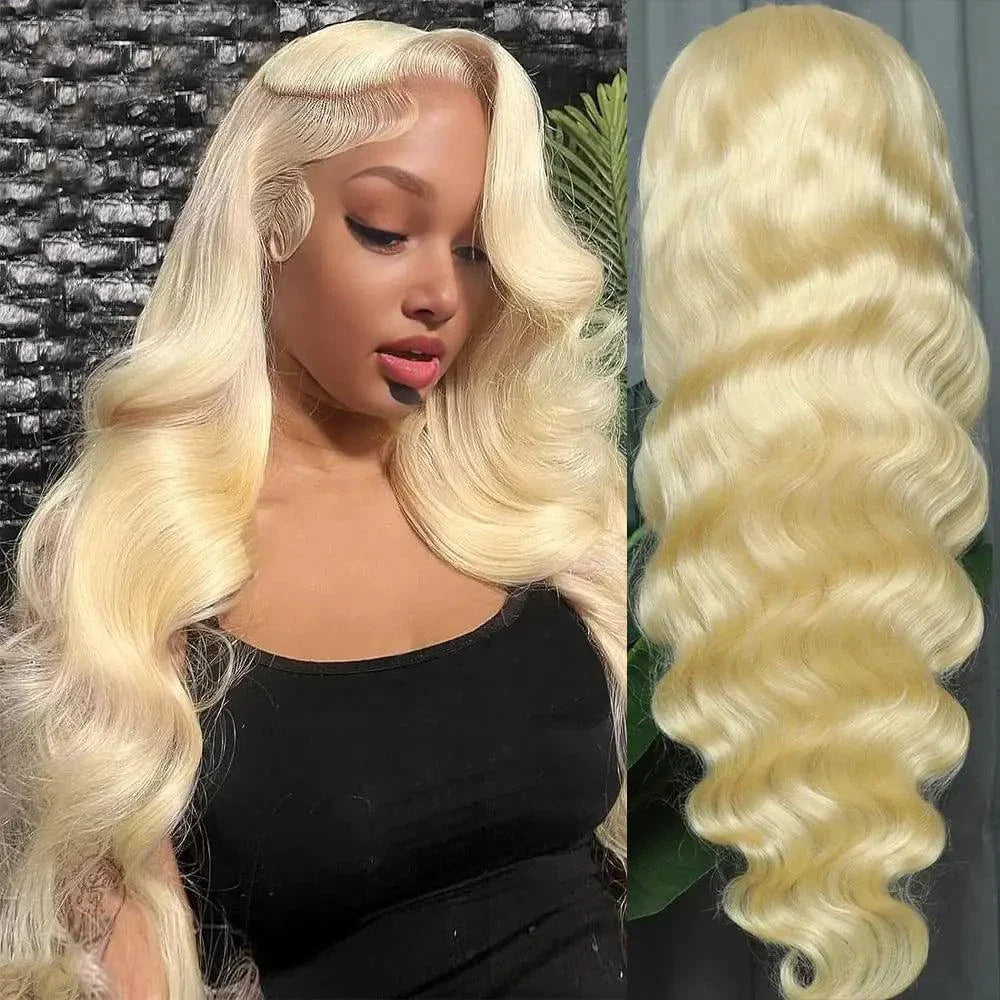 613 HD Lace Frontal Wig - Premium Blonde Body Wave
