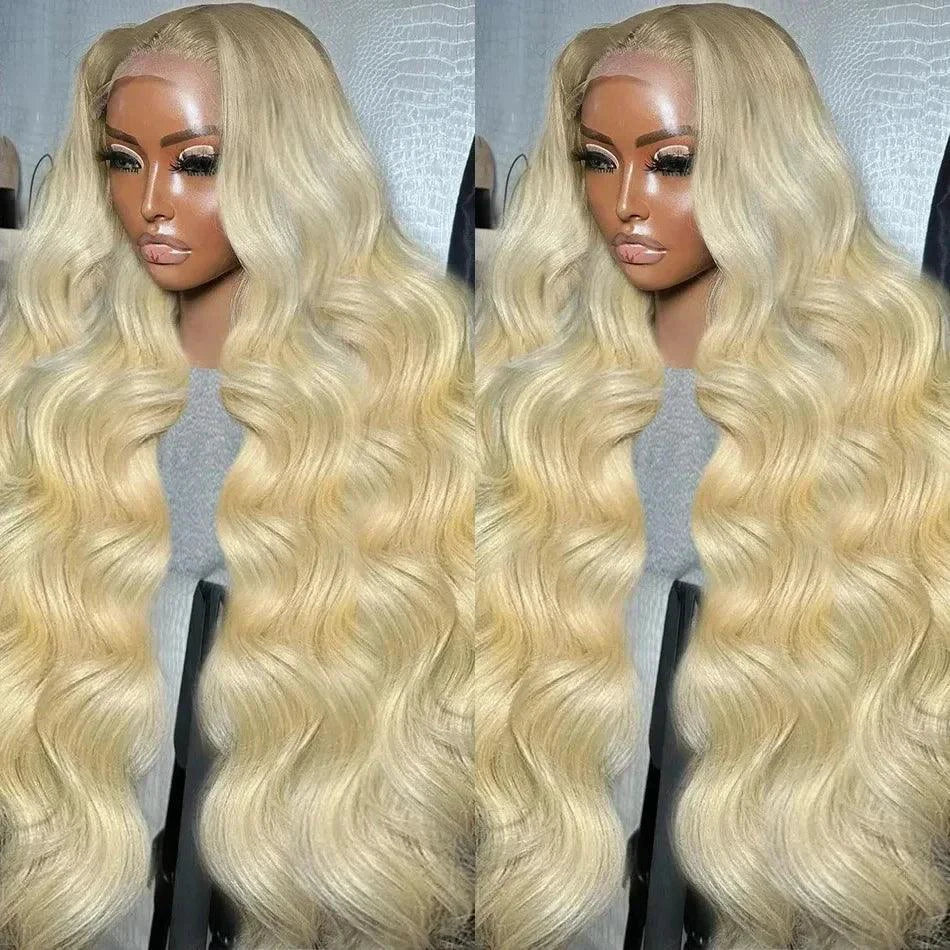 613 HD Lace Frontal Wig - Premium Blonde Body Wave