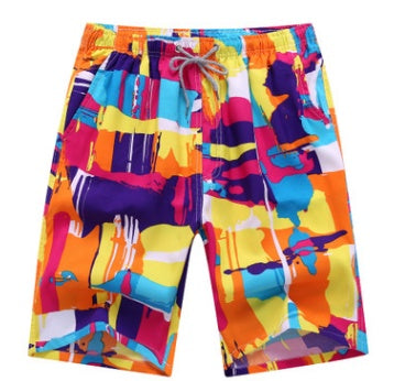 Quick Dry Printing Beach Jogger Shorts