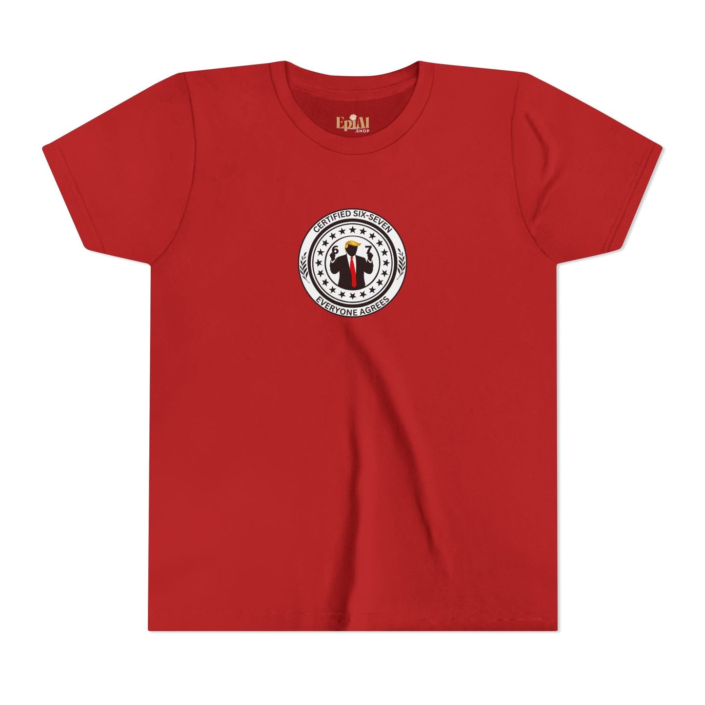 Camiseta Infantil Certificada Six-Seven
