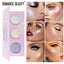 Romantic Beauty Tri-Color Baked Powder Highlighter Palette Pearl Glitter Highlighter Palette - Korvel