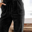 Drawstring Pants with Pockets - Korvel