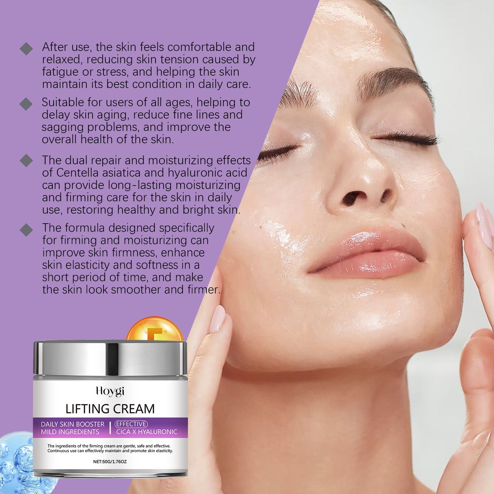 Facial Moisturizer Moisturizes, Moisturizes, Nourishes, Brighens, And Restores Dry Skin To Keep It Hydrated - Korvel