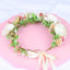 Korean style flower garland headwear, orchid flower crown, fashion show, dance party, headwear, vacation, countryside props, hea - Korvel