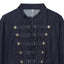 Fashionable Slim-Fit Double-Breasted Denim Jacket