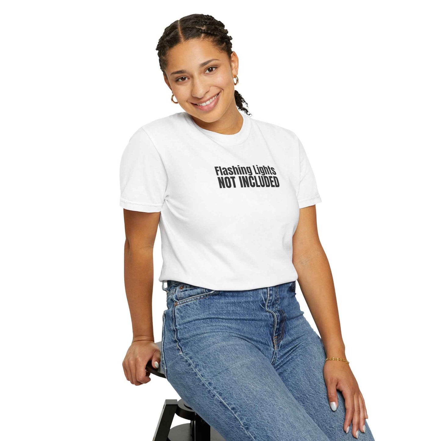 Flashing Lights Not Included T-Shirt | Epilepsy Awareness
