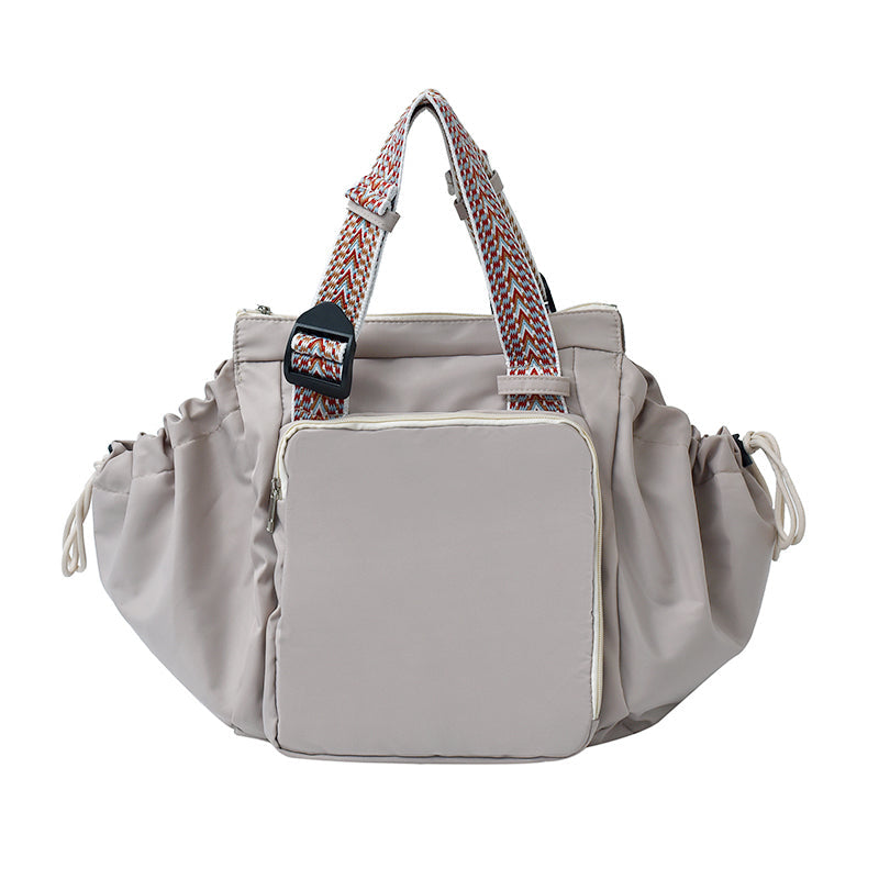 Bolsa de mamá de tela de nailon - Tote de gran capacidad para viajar