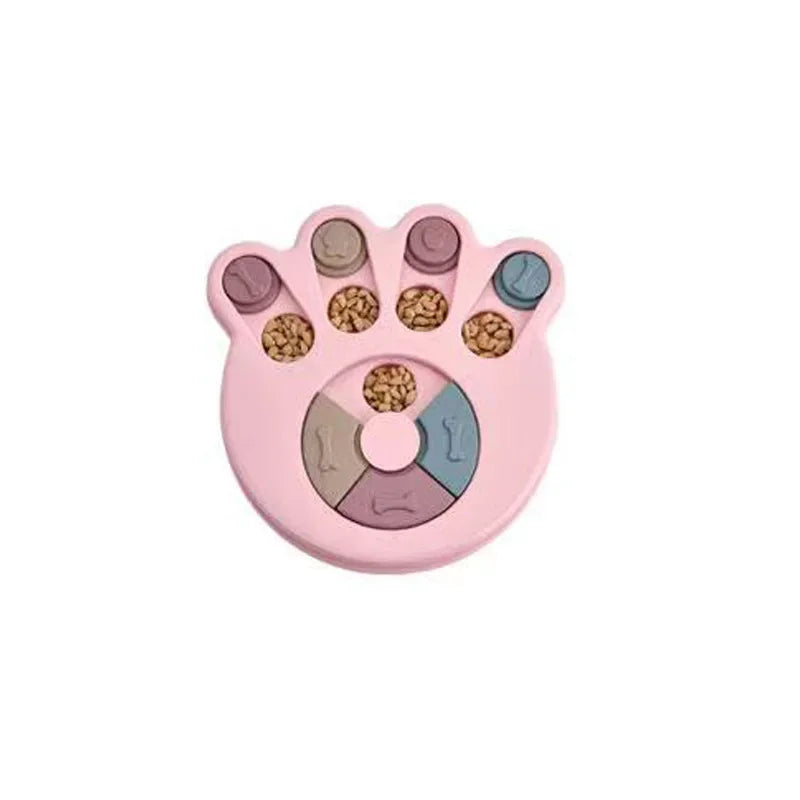 Dog Puzzle Toys Slow Feeder Interactive Increase Puppy IQ Food Dispenser Slowly Eating NonSlip Bowl Pet Cat Dogs Training Game - Korvel