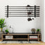 1pc 6-hole fishing rod wall mount, vertical/horizontal display frame - Korvel
