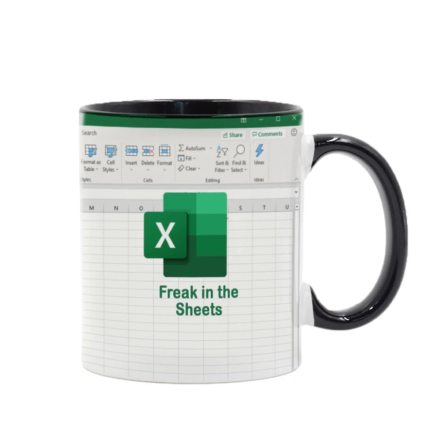 Mug en céramique 11oz Freak in the Street - Parfait pour les amateurs de café