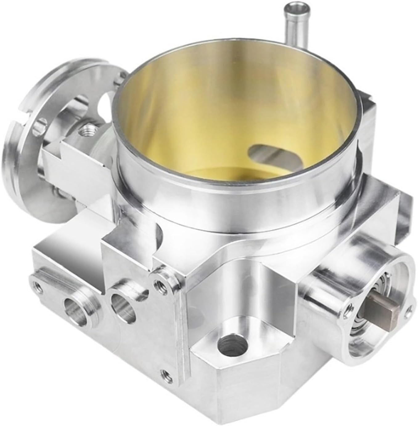 High-Performance 70mm Silver Billet Aluminum Throttle Body for Honda K-Series Engines - Korvel