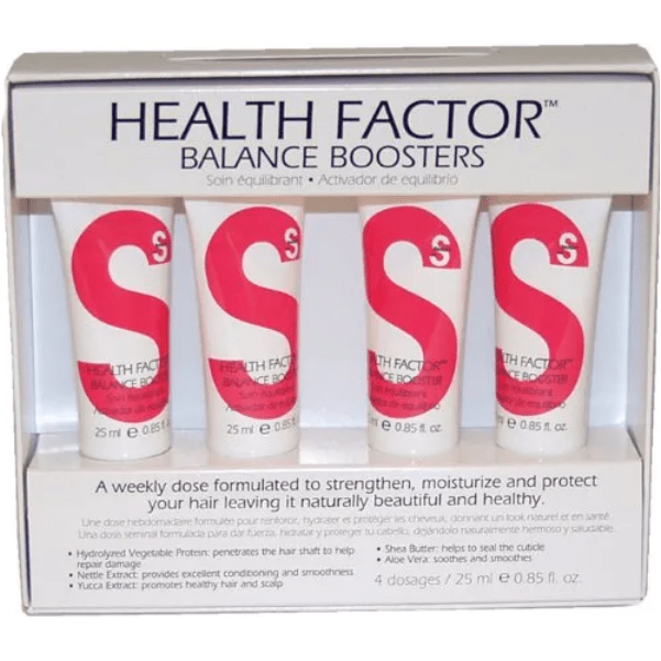 Tigi S-Factor Health Factor Balance Boosters Box - 4 x 118ml