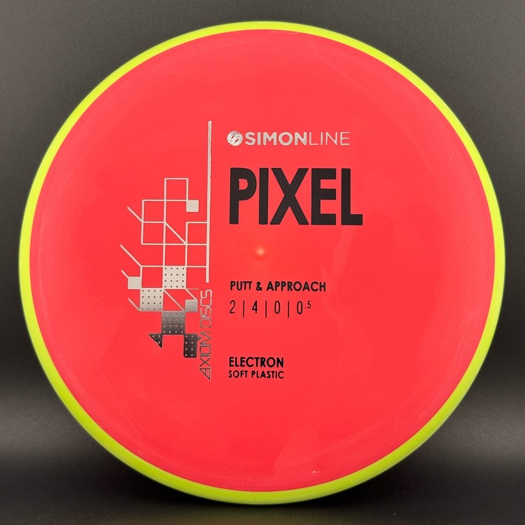 Soft Electron Pixel - Simon Line Disc Golf Putter