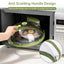 Premium 10-Inch Microwave Splatter Cover with Handle