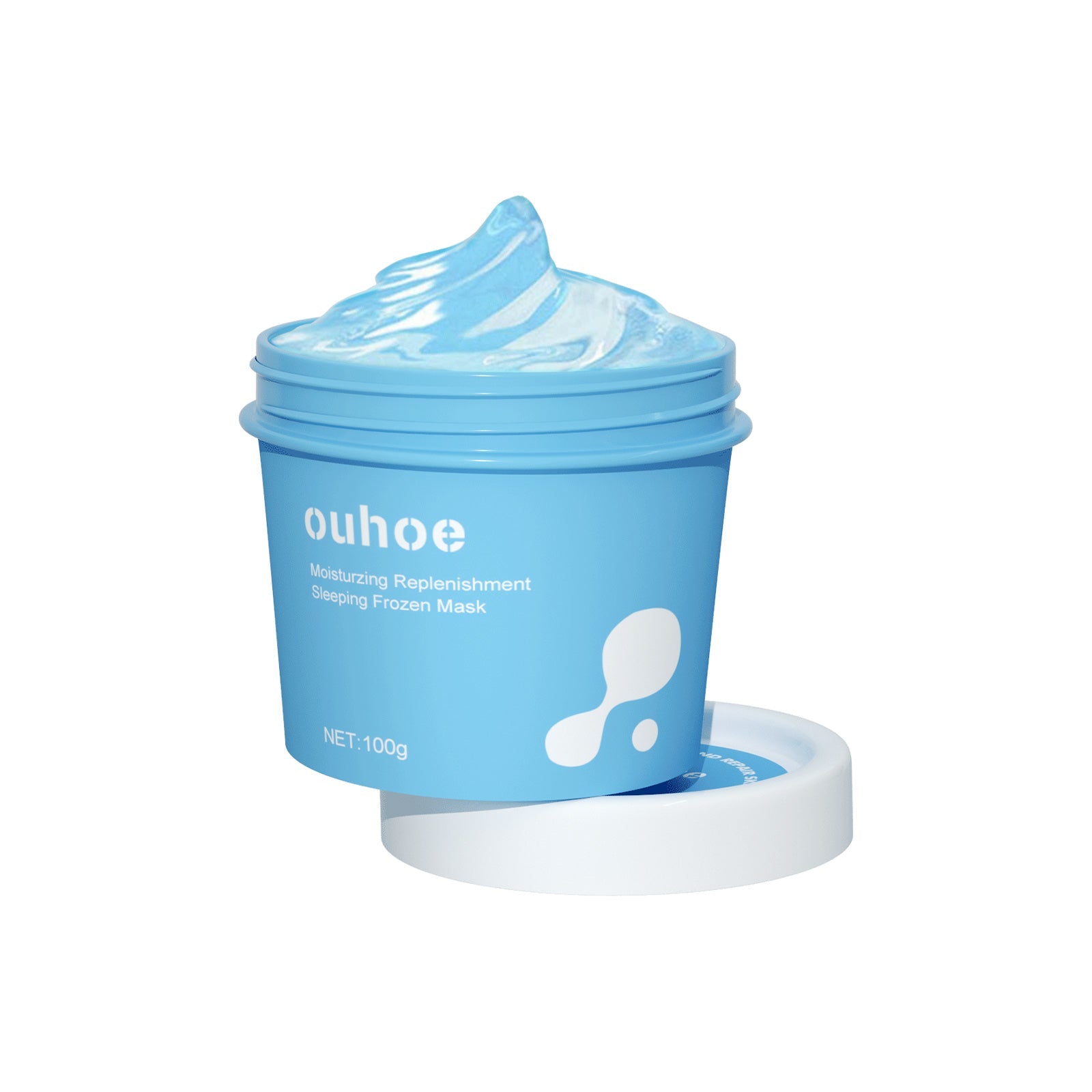 Hydrating And Moisturizing Sleep Frozen Mask, Shrink Pores Brightens Skin, Refreshes And Moisturizes Spread Mask - Korvel