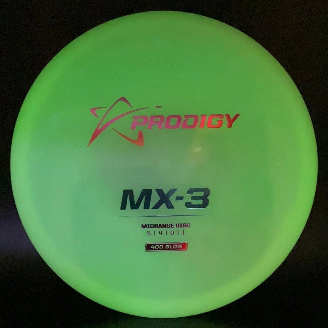 MX-3 (400 Glow) - First Run Disc Golf Midrange