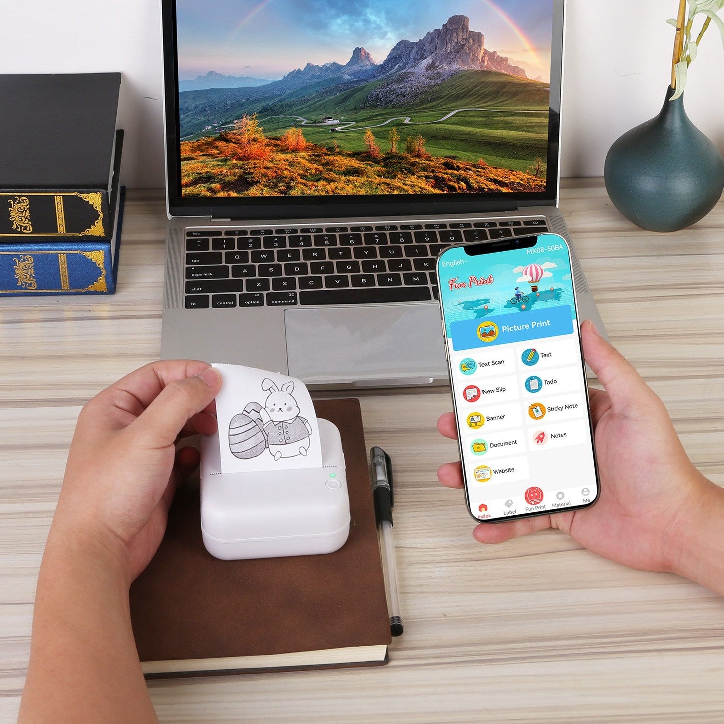 Impresora Térmica Inalámbrica GBruno Pocket