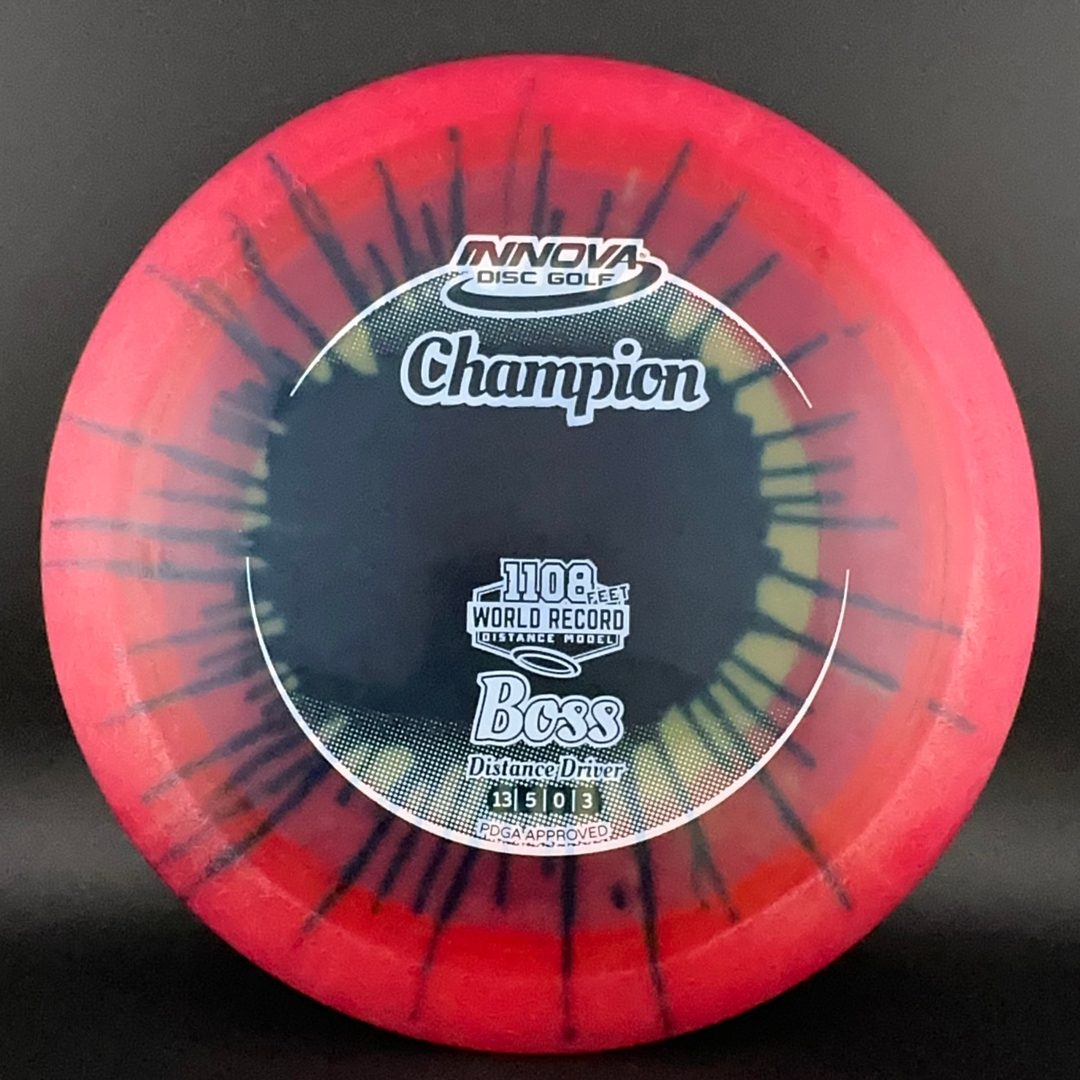 I-Dye Champion Boss - David Wiggins Jr Record Mondial Disc