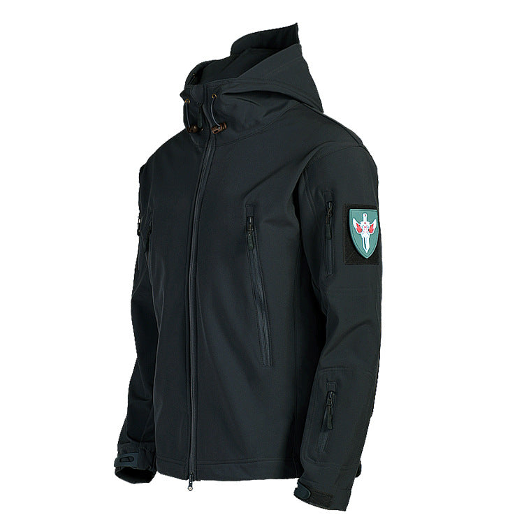 Chaqueta deportiva de concha suave de piel de tiburón para hombre