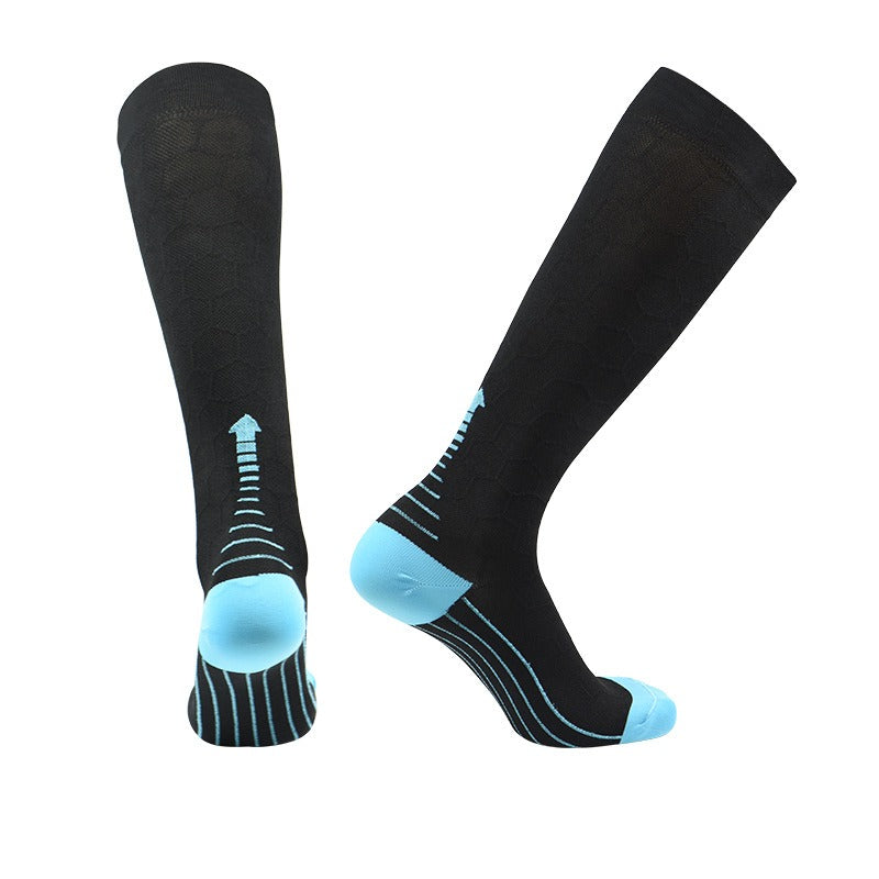 Premium Black Calf Sports Socks for Active Lifestyles